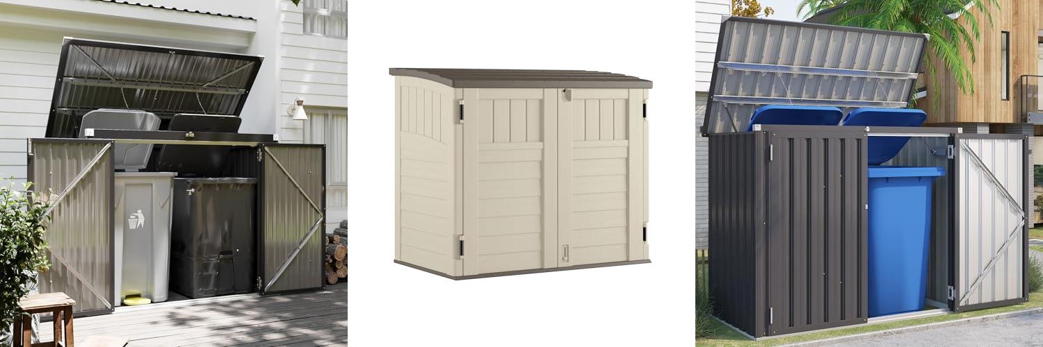 Top 5 Outdoor Garbage Can Storage Sheds: Reviews & Buying Guide
